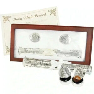 New Stephan Baby Silver Keepsake Gift Set
